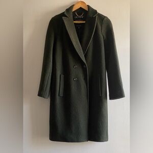 J. Crew Women's Forest Green topcoat